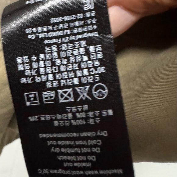 Zadig & Voltaire Tess Military Shirt GUC size M - Picture 9 of 15